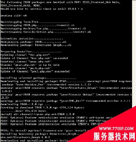 windows下安装pear及phpunit(注意配置好php命令行环境)