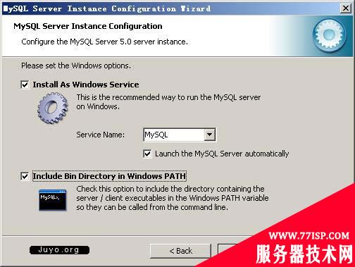 MySQL5安装图解十九